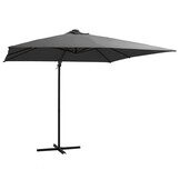 vidaXL Zweefparasol Antraciet 250x250 cm - 56% Korting!
