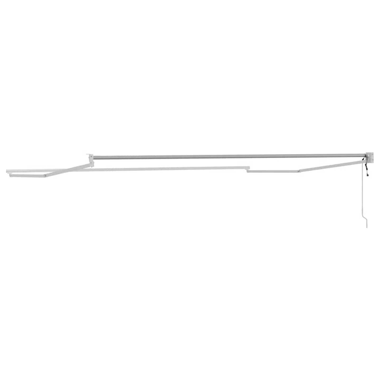 Markies Wit 4x3m Metaal - Retourproduct met 68% Korting