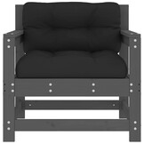 vidaXL Tuinstoelen 2 st. Massief Grenenhout + Kussens - 51% Korting!