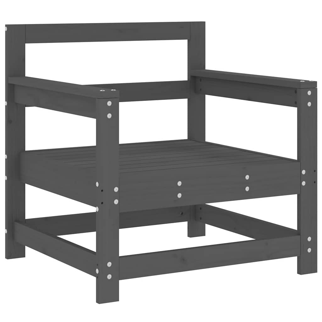 vidaXL Tuinstoelen 2 st. Massief Grenenhout + Kussens - 51% Korting!