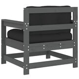 vidaXL Tuinstoelen 2 st. Massief Grenenhout + Kussens - 51% Korting!