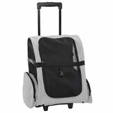 vidaXL Huisdierentrolley 3-in-1 | Grijs | -46%