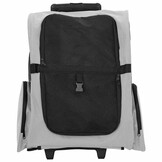 vidaXL Huisdierentrolley 3-in-1 | Grijs | -46%