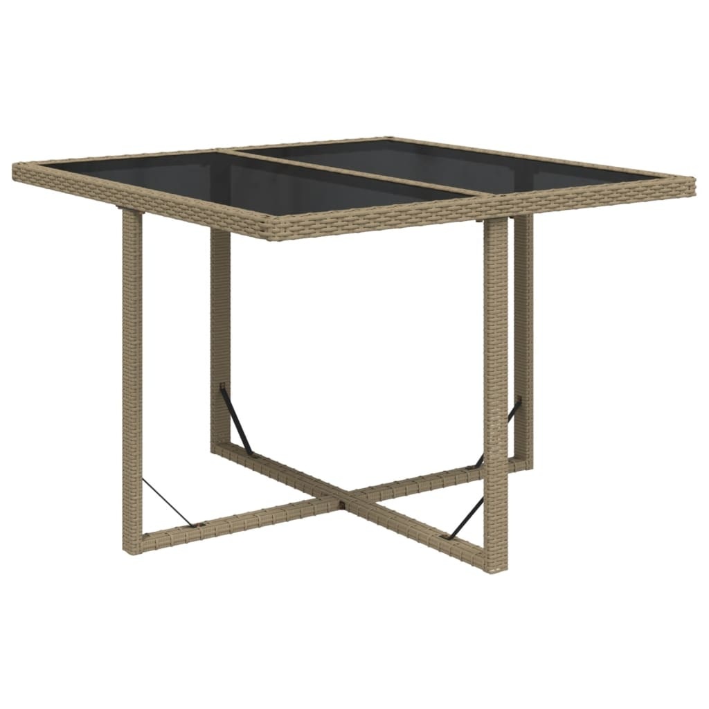 vidaXL Tuintafel 109x107x74 cm Beige - Met 76% Korting!