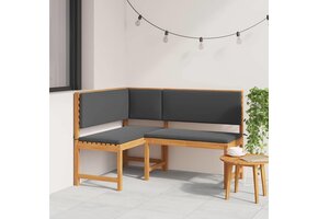 vidaXL Tuinhoekbank Bruin | Massief Acaciahout | 68% Korting