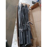 vidaXL Zweefparasol Antraciet 350cm met LED - 68% Korting!