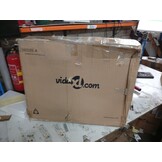 vidaXL Ligbed met dak - Aluminium & Textileen - Rood - 67% Korting!