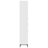 vidaXL Hoge badkamerkast Wit - 40% Korting - Retourproduct