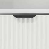 vidaXL Hoge badkamerkast Wit - 40% Korting - Retourproduct