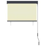 vidaXL Rolgordijn Buiten Crème 100x250 cm - 46% Korting!