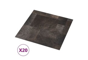 vidaXL Zelfklevende PVC Vloerplanken - Houtstructuur - 1,86 m² - 53% Korting