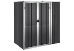 VidaXL Tuinschuur 161x89x161cm Antraciet - 40% Korting!