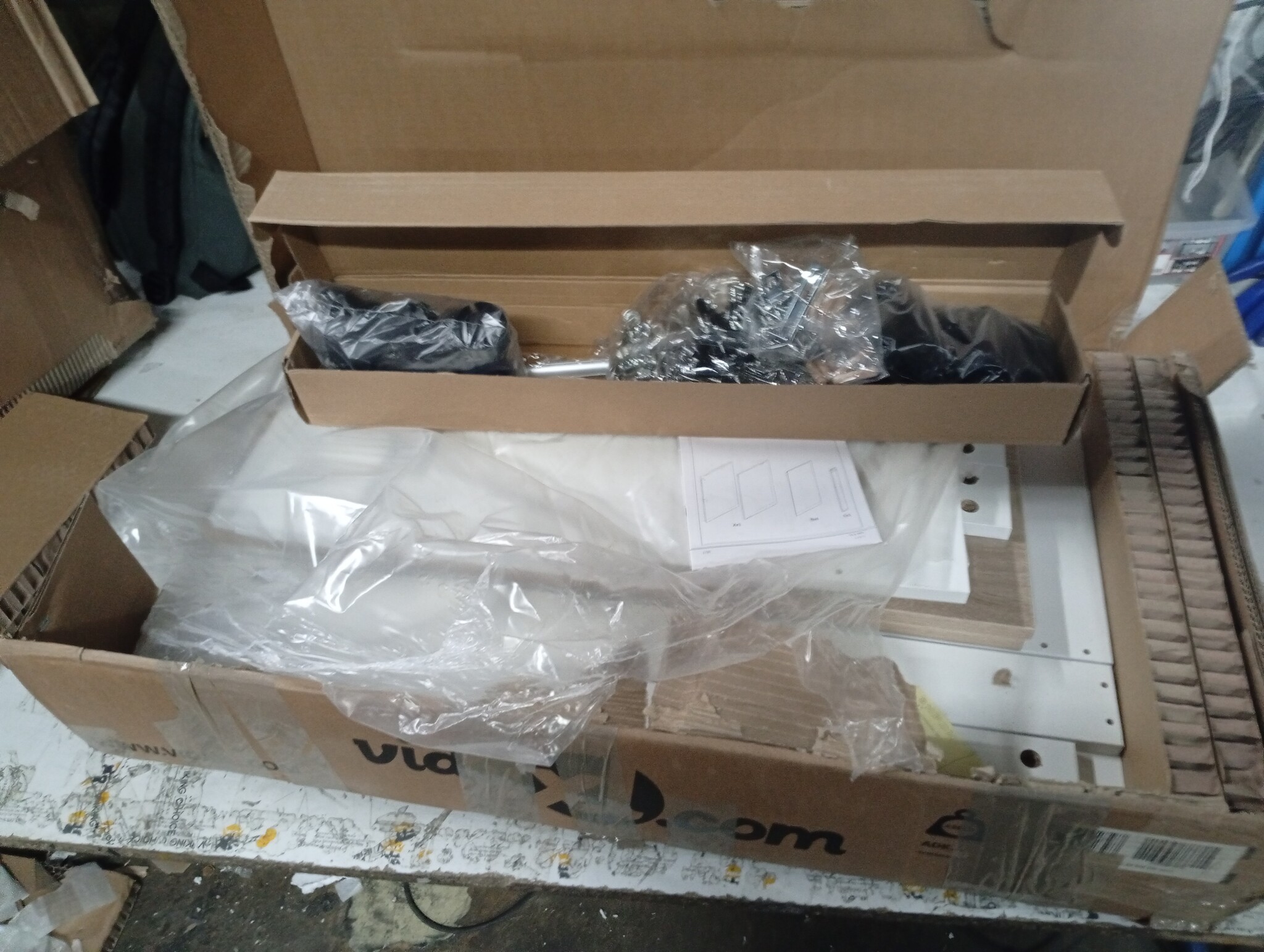 vidaXL Hoekonderkast Lyon - 55% Korting - Sonoma Eiken