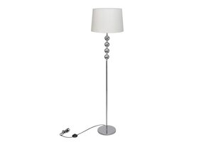 vidaXL Vloerlamp 4 Ballen Wit - Nu 40% Korting!