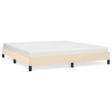 vidaXL Bedframe Crème 160x200cm - 40% Korting