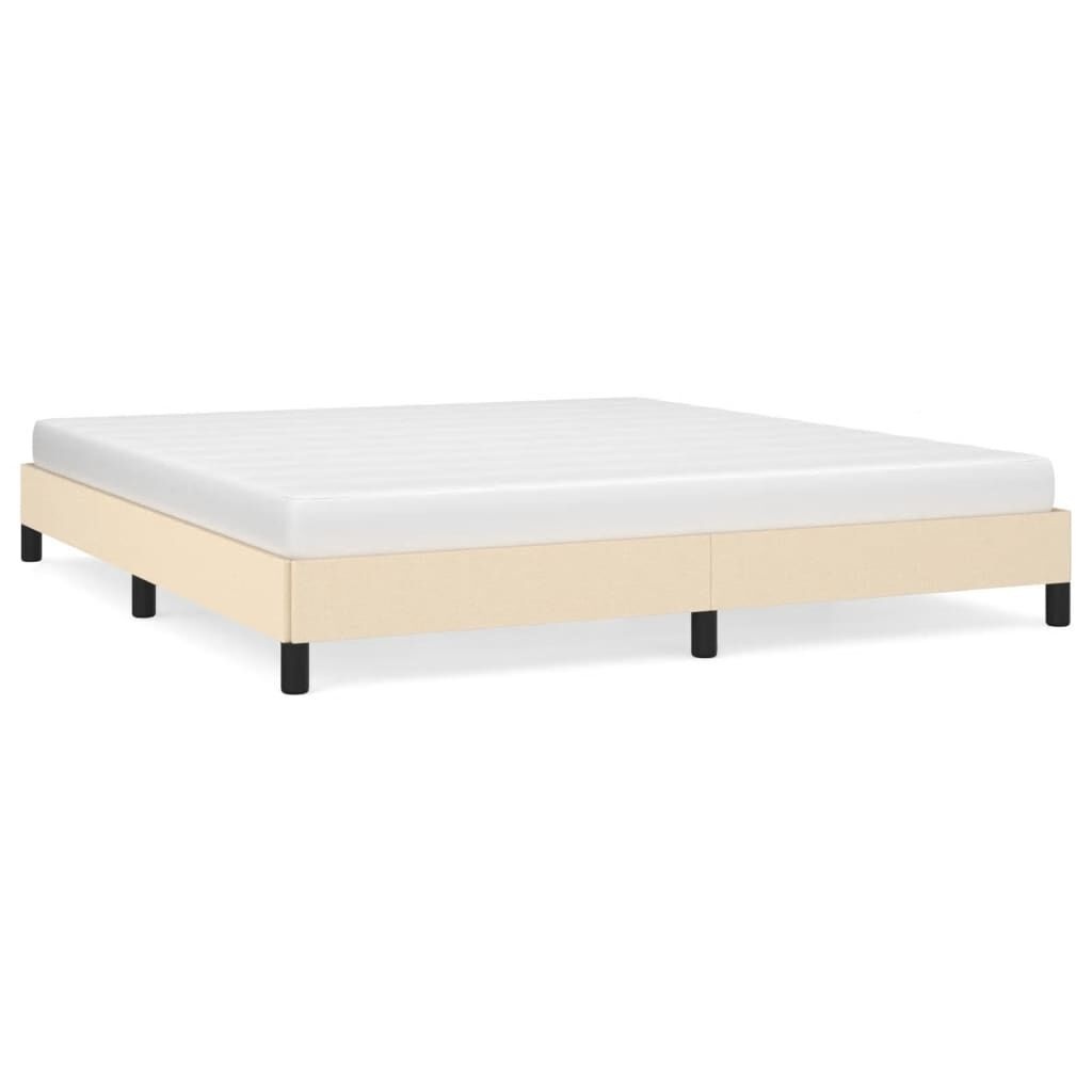 vidaXL Bedframe Crème 160x200cm - 40% Korting