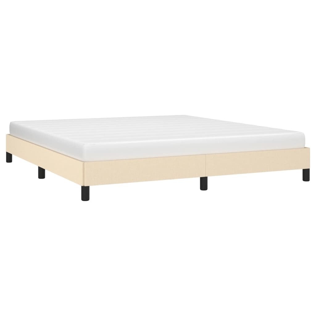 vidaXL Bedframe Crème 160x200cm - 40% Korting