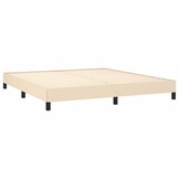 vidaXL Bedframe Crème 160x200cm - 40% Korting
