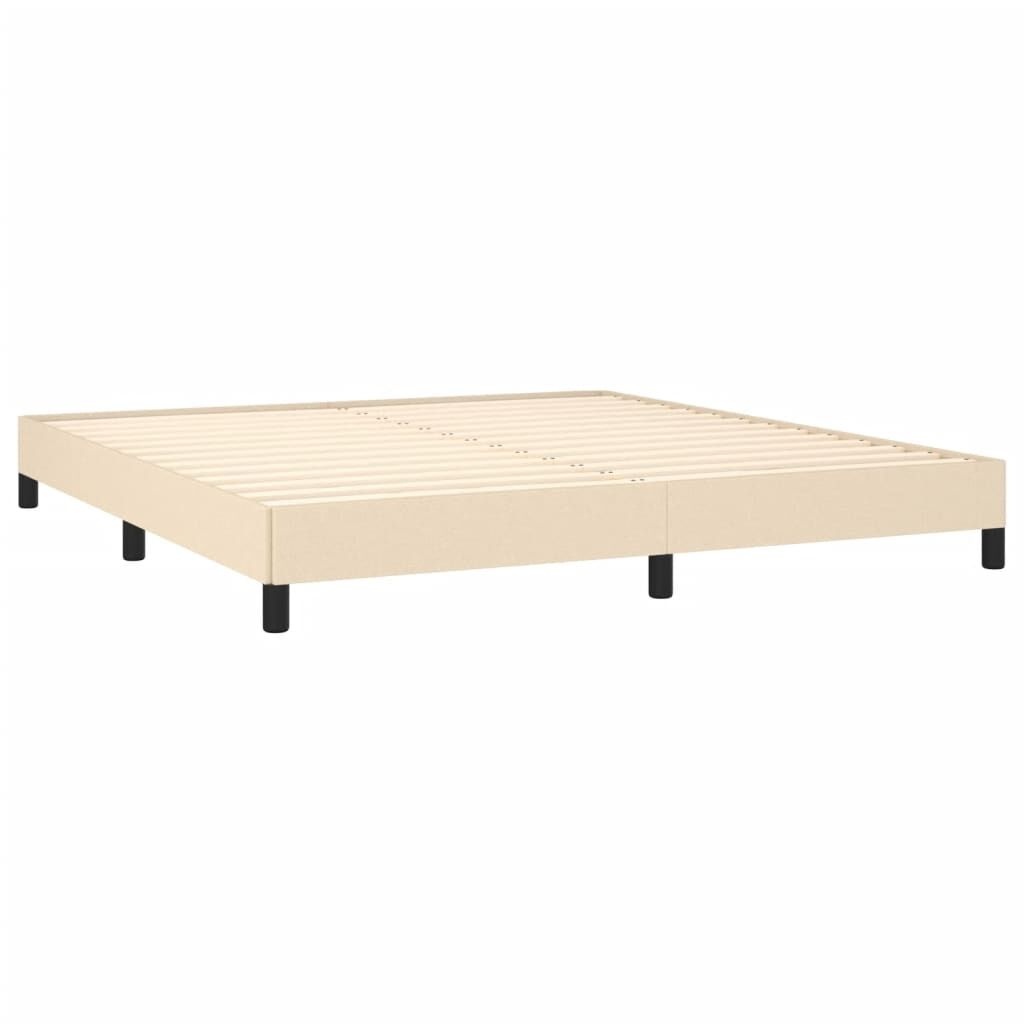 vidaXL Bedframe Crème 160x200cm - 40% Korting