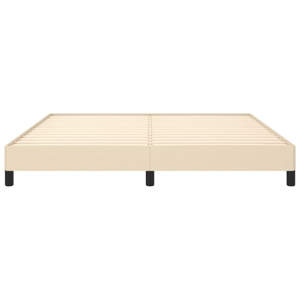 vidaXL Bedframe Crème 160x200cm - 40% Korting