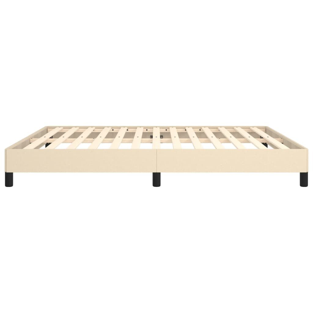 vidaXL Bedframe Crème 160x200cm - 40% Korting