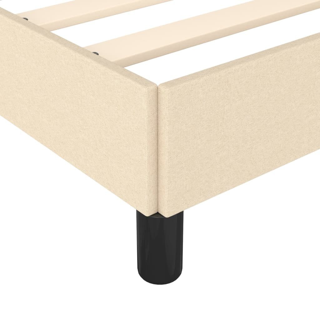 vidaXL Bedframe Crème 160x200cm - 40% Korting