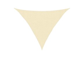 vidaXL Zonnezeil HDPE 3x3x4,2m Crème - 51% Korting!