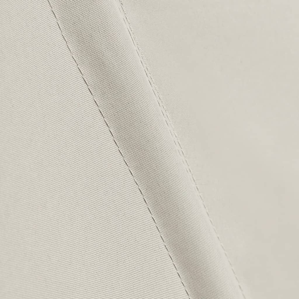 vidaXL Balkonscherm Inklapbaar 160x240cm Crème - 55% Korting!