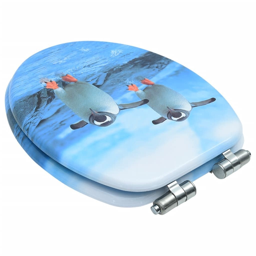 VidaXL Pinguïn Toiletbril met Soft-Close | 56% Korting