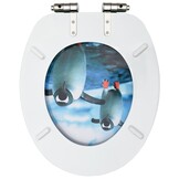 VidaXL Pinguïn Toiletbril met Soft-Close | 56% Korting