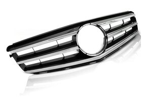 Grill Mercedes W204 07-14 Avantgarde Chroom-Black - 64% Korting!