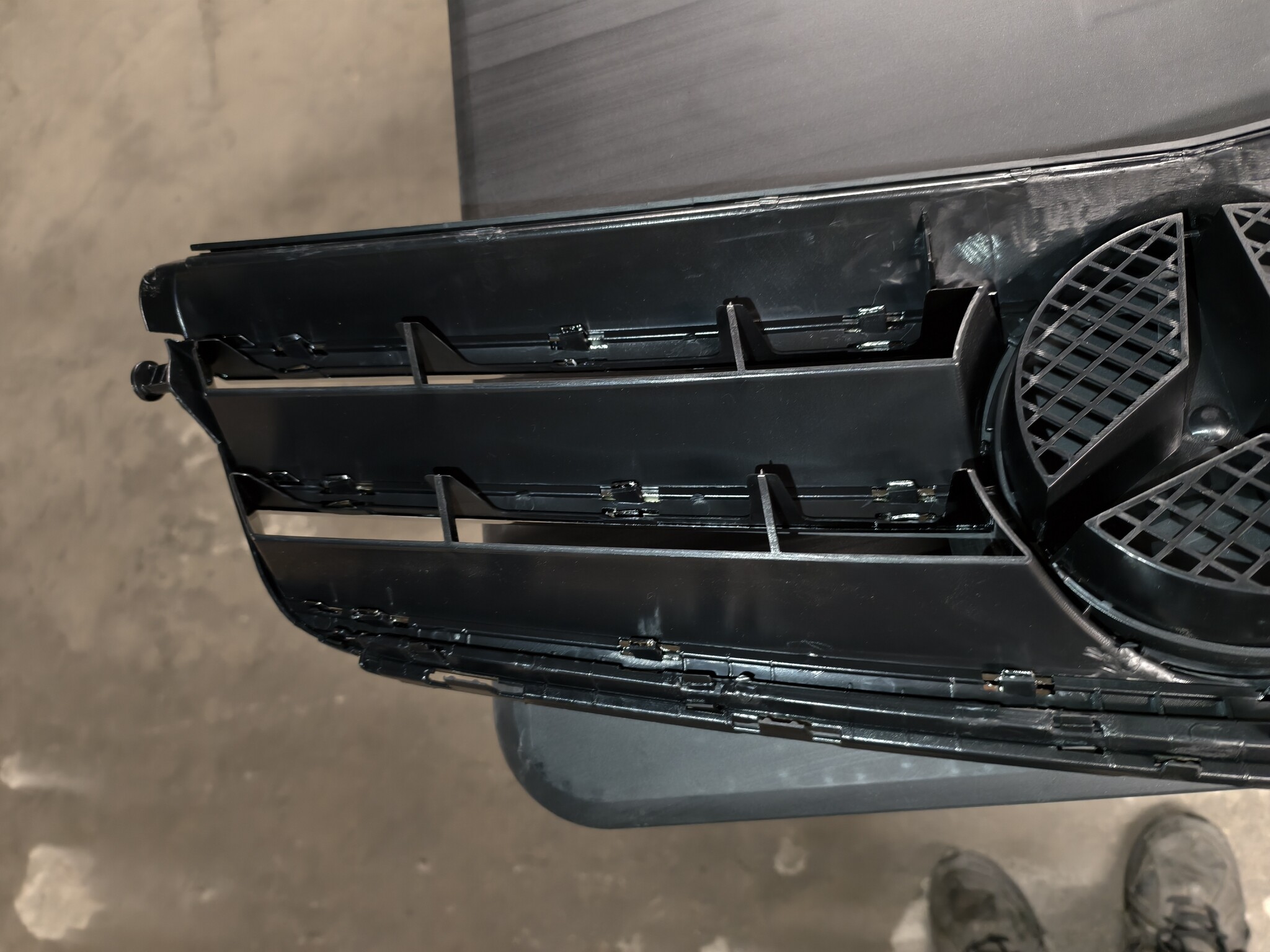 Grill Mercedes W204 07-14 Avantgarde Chroom-Black - 64% Korting!