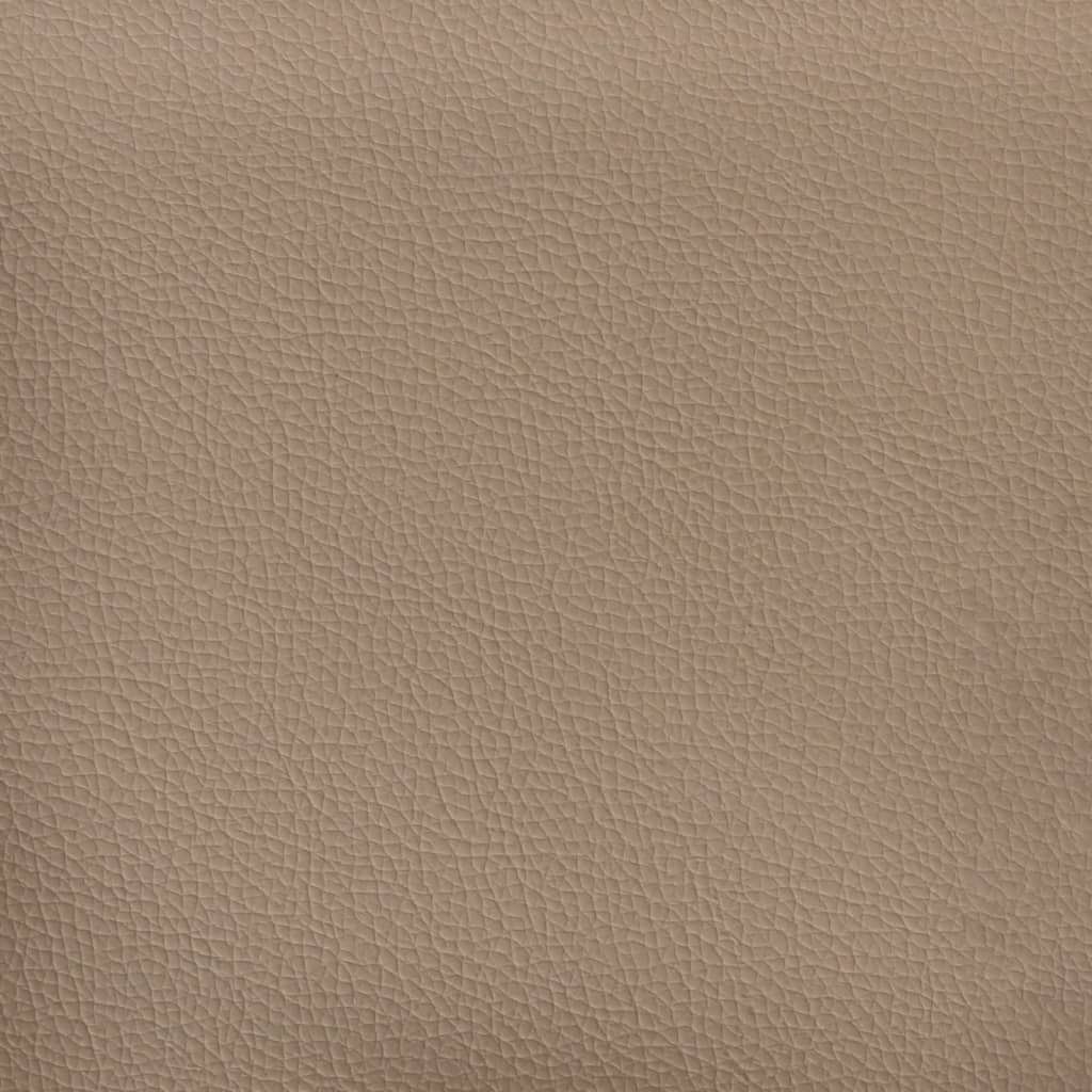 vidaXL Hoofdbordkussen 120cm Kunstleer Cappuccino - 56% Korting