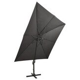 vidaXL Zweefparasol Antraciet (300cm) - 67% Korting