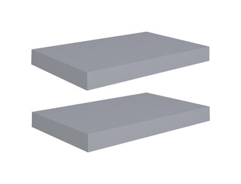 vidaXL Zwevende Wandschappen (2 stuks) - 68% Korting!