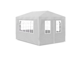 vidaXL Partytent 3x4 m wit | Nu 55% Korting!