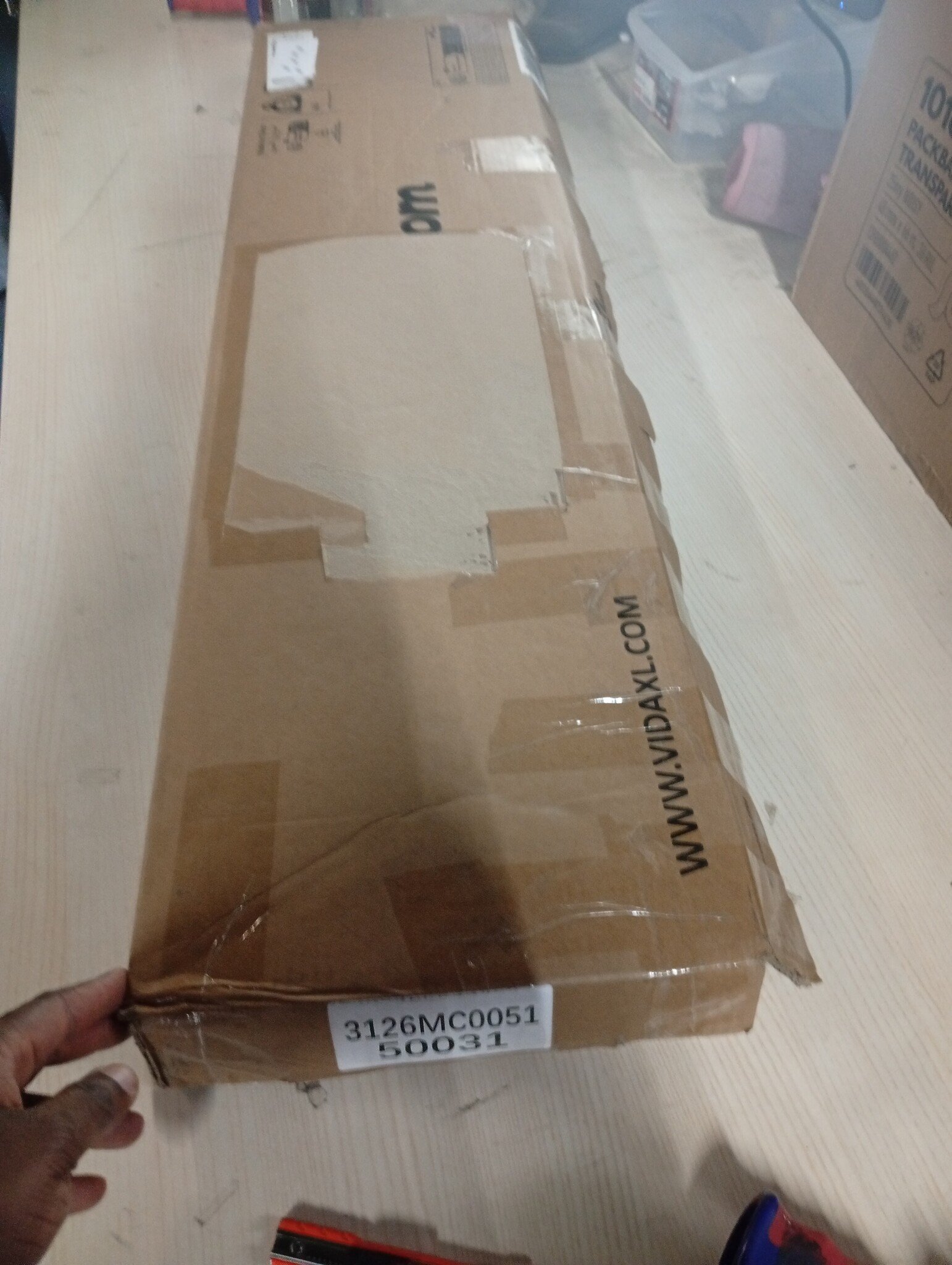 vidaXL Monitorstandaard Zwart (55% korting) - 100x24x13cm