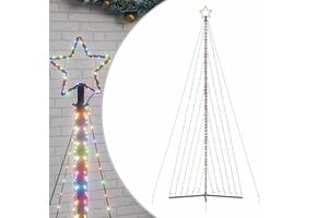 vidaXL LED-kerstboom 789 LEDs Kleurrijk 476 cm - 40% Korting!