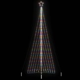 vidaXL LED-kerstboom 789 LEDs Kleurrijk 476 cm - 40% Korting!