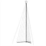 vidaXL LED-kerstboom 789 LEDs Kleurrijk 476 cm - 40% Korting!