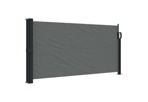 vidaXL Uittrekbaar Windscherm 100x300 cm Antraciet - 51% Korting!