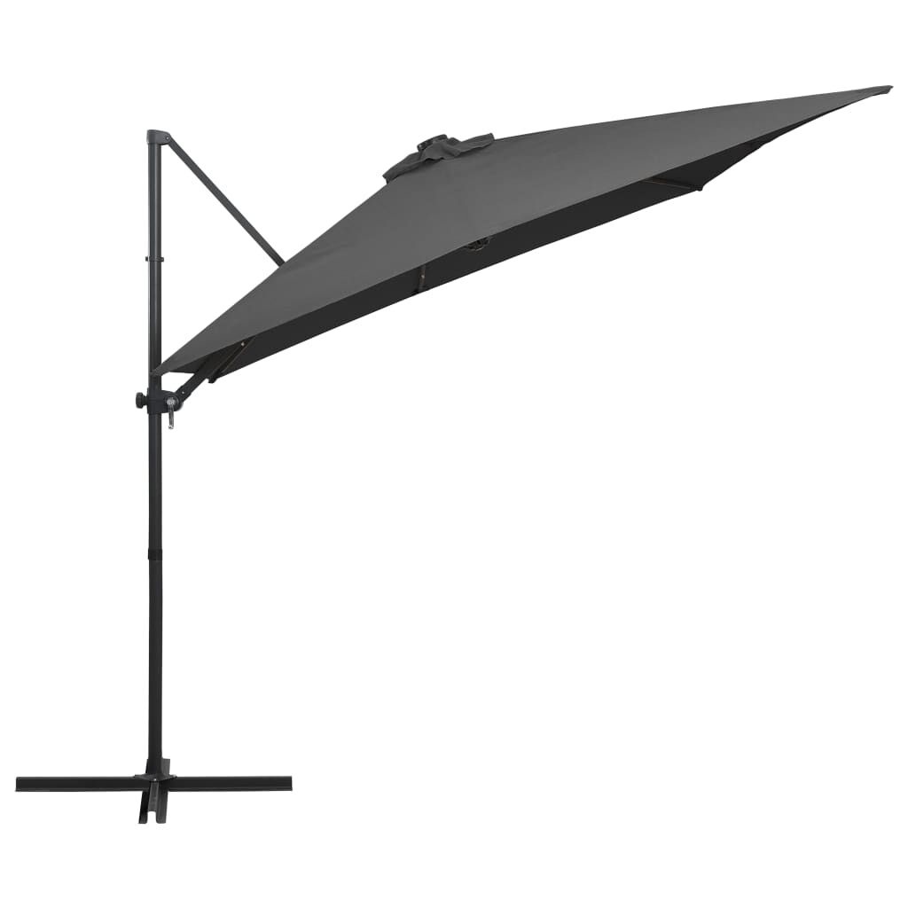 vidaXL Zweefparasol Antraciet 250x250cm - 67% Korting!