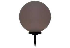 vidaXL LED-solarlamp rond 50 cm RGB - 40% Korting