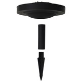 vidaXL LED-solarlamp rond 50 cm RGB - 40% Korting