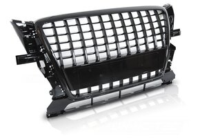 Sport Grille Audi Q5 (2008-2012) - Glanzend Zwart - 59% Korting