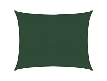 vidaXL Zonnezeil Donkergroen 6x7m | 61% Korting