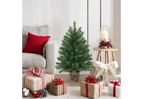 vidaXL Kunstkerstboom 95cm - Groen (40% Korting)