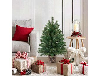 vidaXL Kunstkerstboom 95cm - Groen (40% Korting)