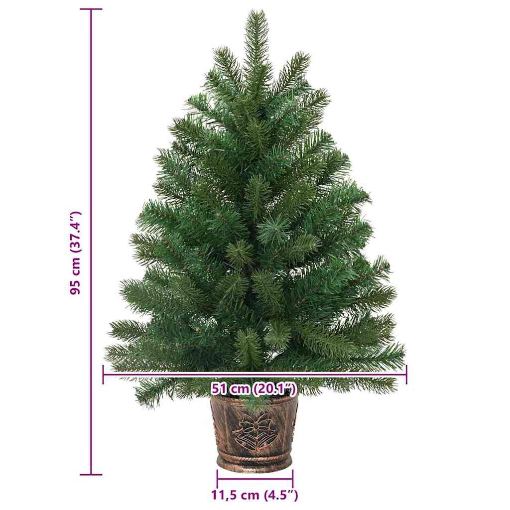 vidaXL Kunstkerstboom 95cm - Groen (40% Korting)