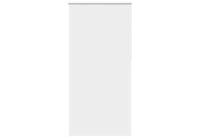 vidaXL Rolgordijn Wit 115x230cm - 53% Korting - Ongebruikt